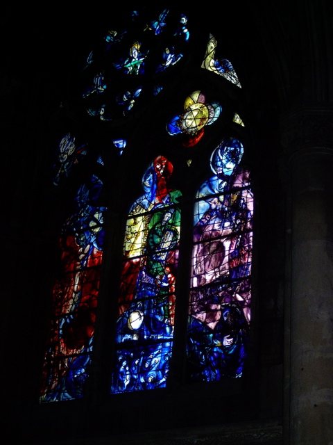 Vitraux de Chagall, cette fois